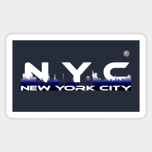 nyc new york city night 5 Magnet